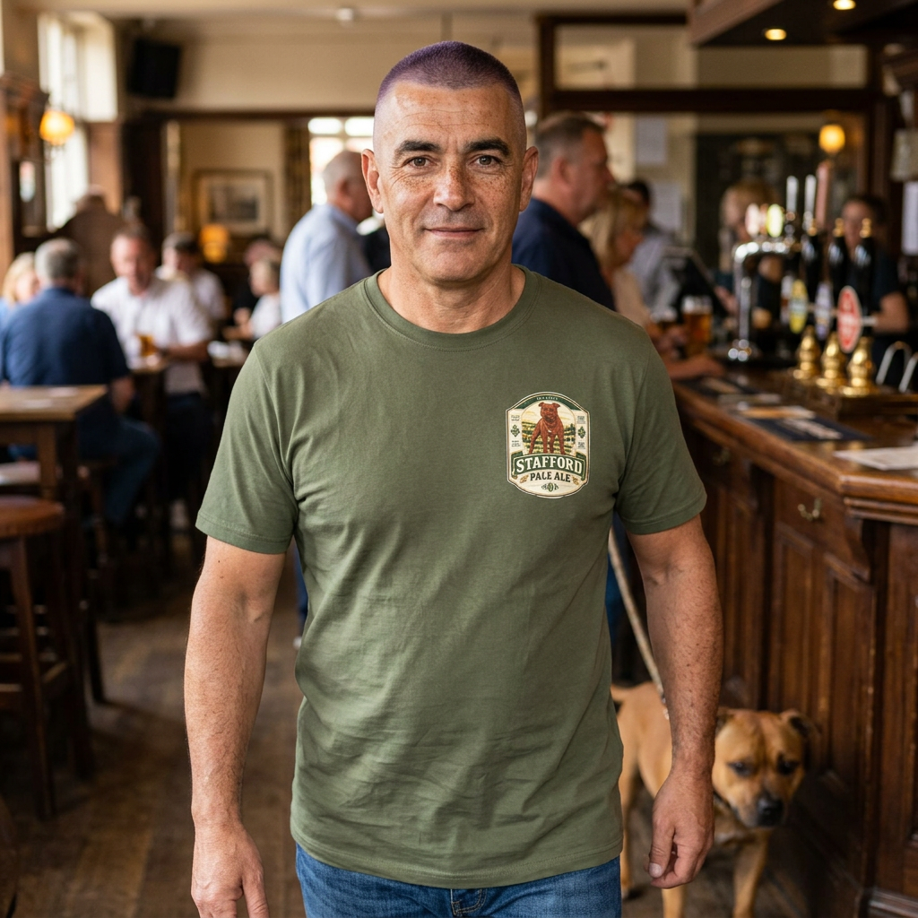 Vintage Beer Label - Stafford Softstyle T-Shirt