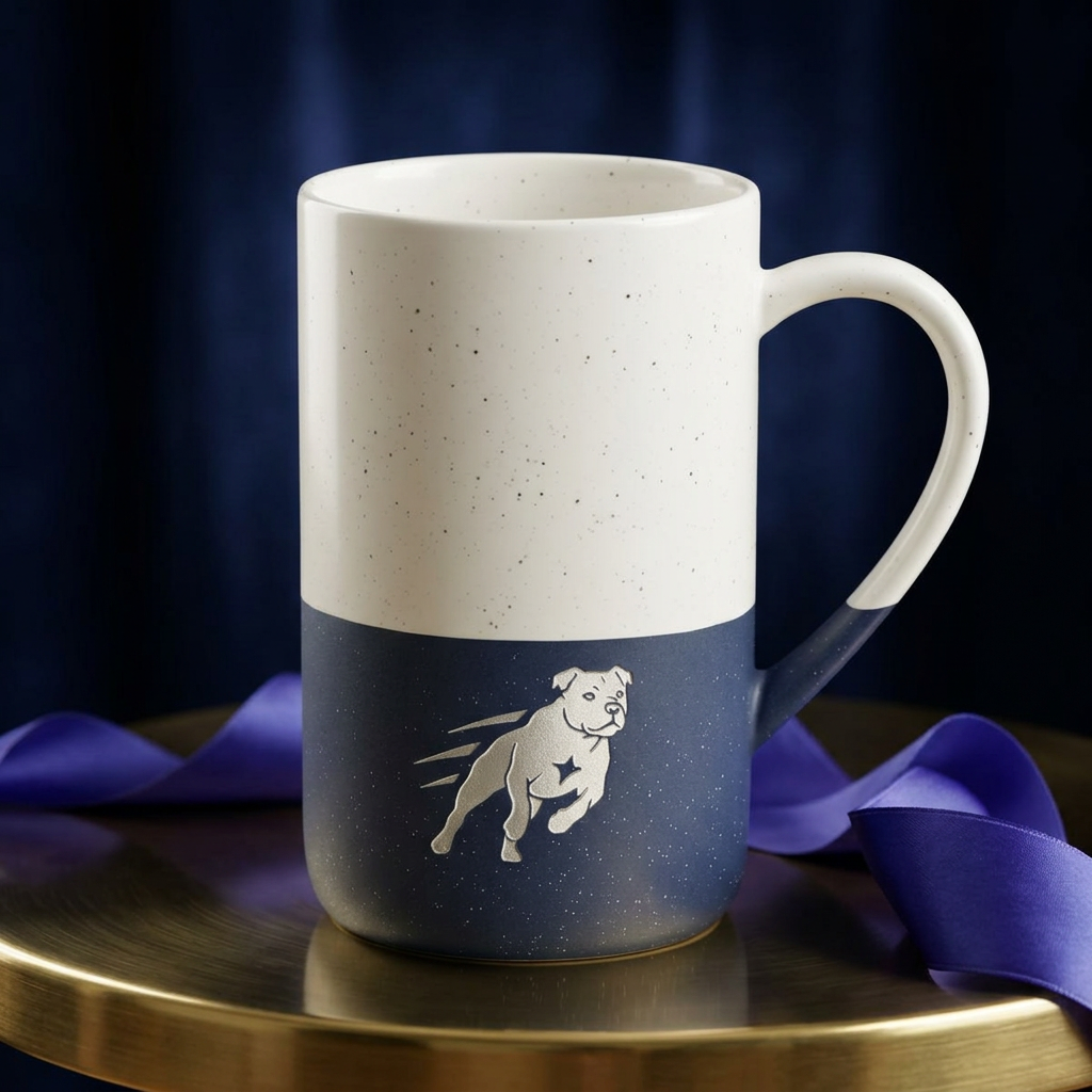 Stafford Speckled Wayland Ceramic Mug, 13oz (Engraving) - Image 5
