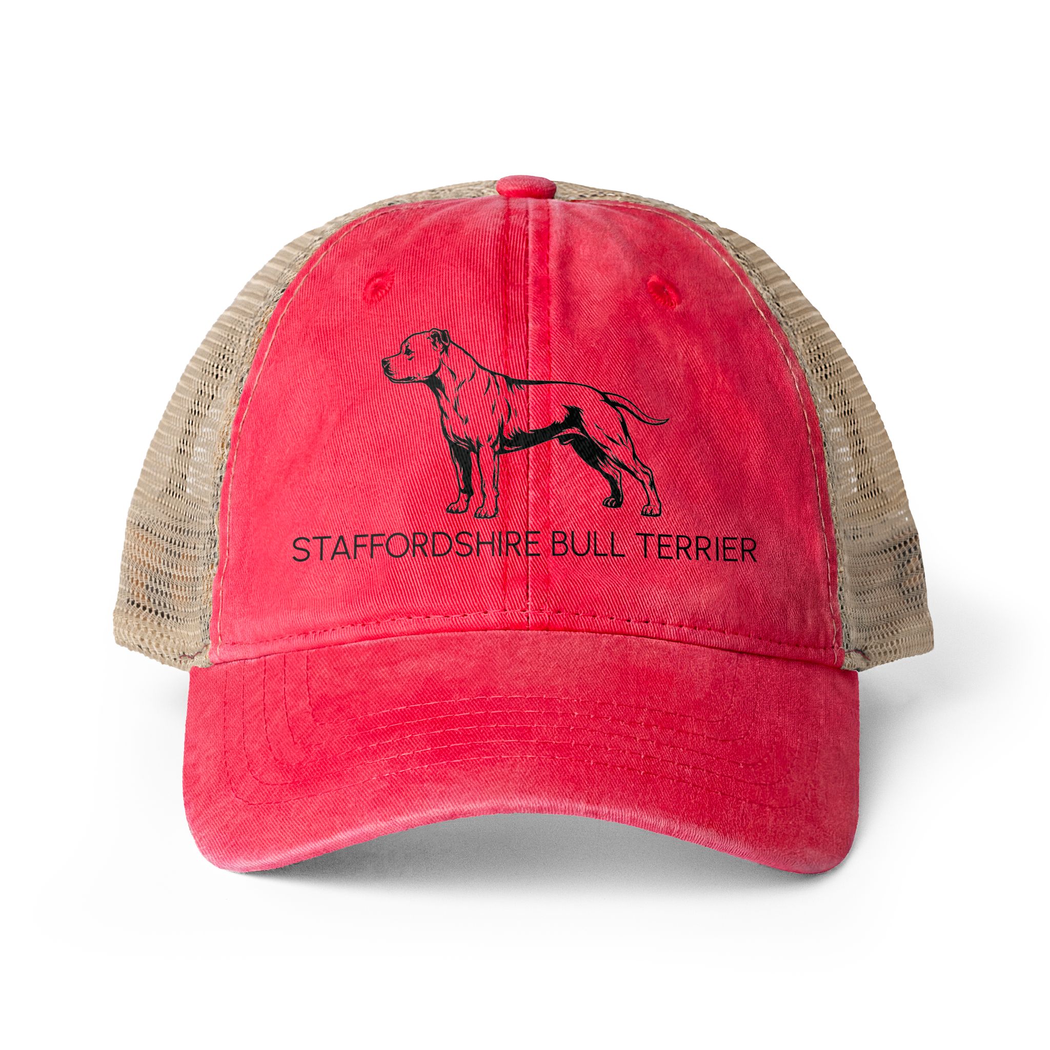 STAFFORD Women's Washed Mesh-Back Cap with pattern under bill - Image 9