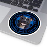 The Original Bull and Terrier bb Round Stickers, IndoorOutdoor - Image 2