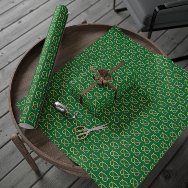 Stafford Knot Wrapping Papers Green - Image 24
