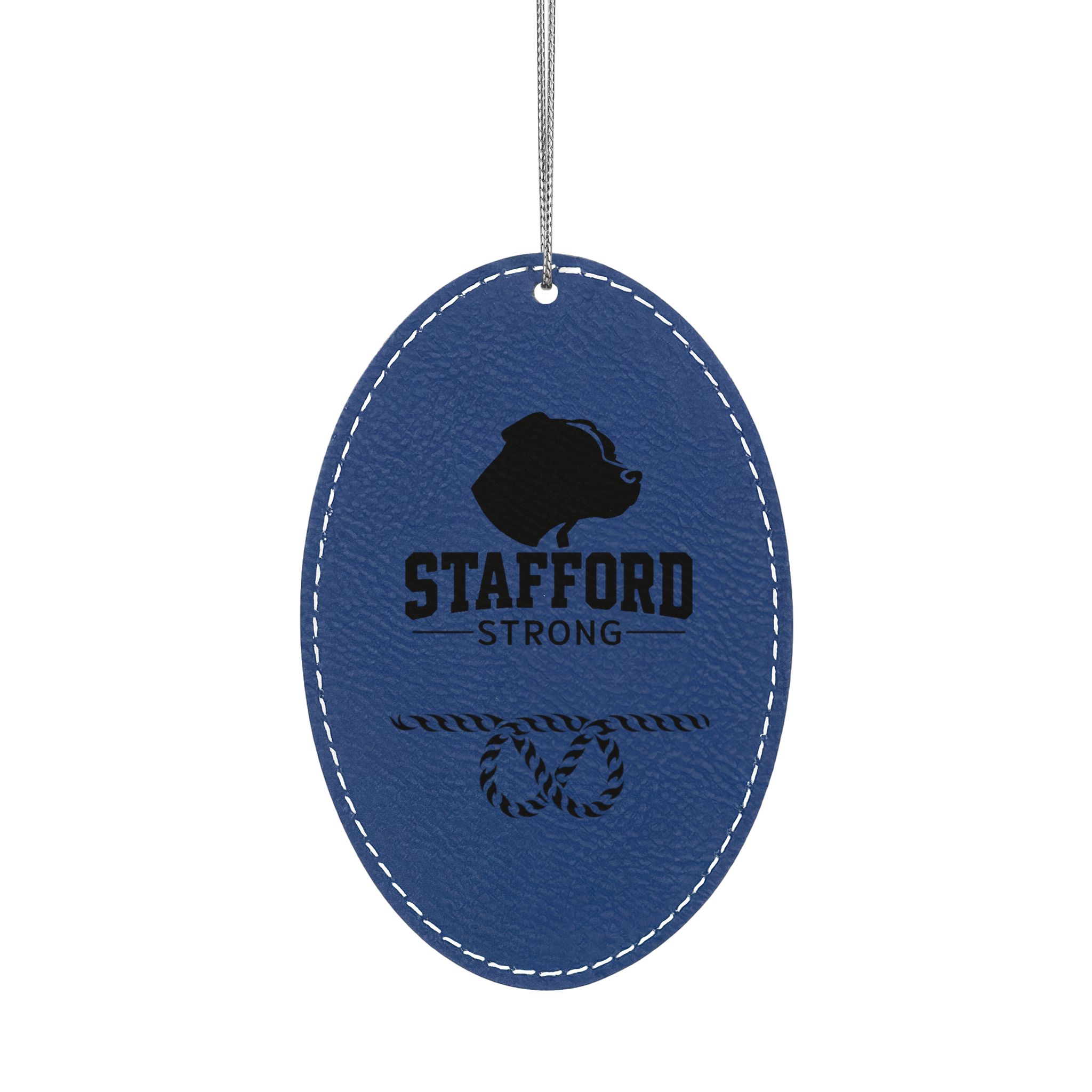 Stafford Strong Leatherette Ornament, 3 Shapes (Engraving) - Image 11