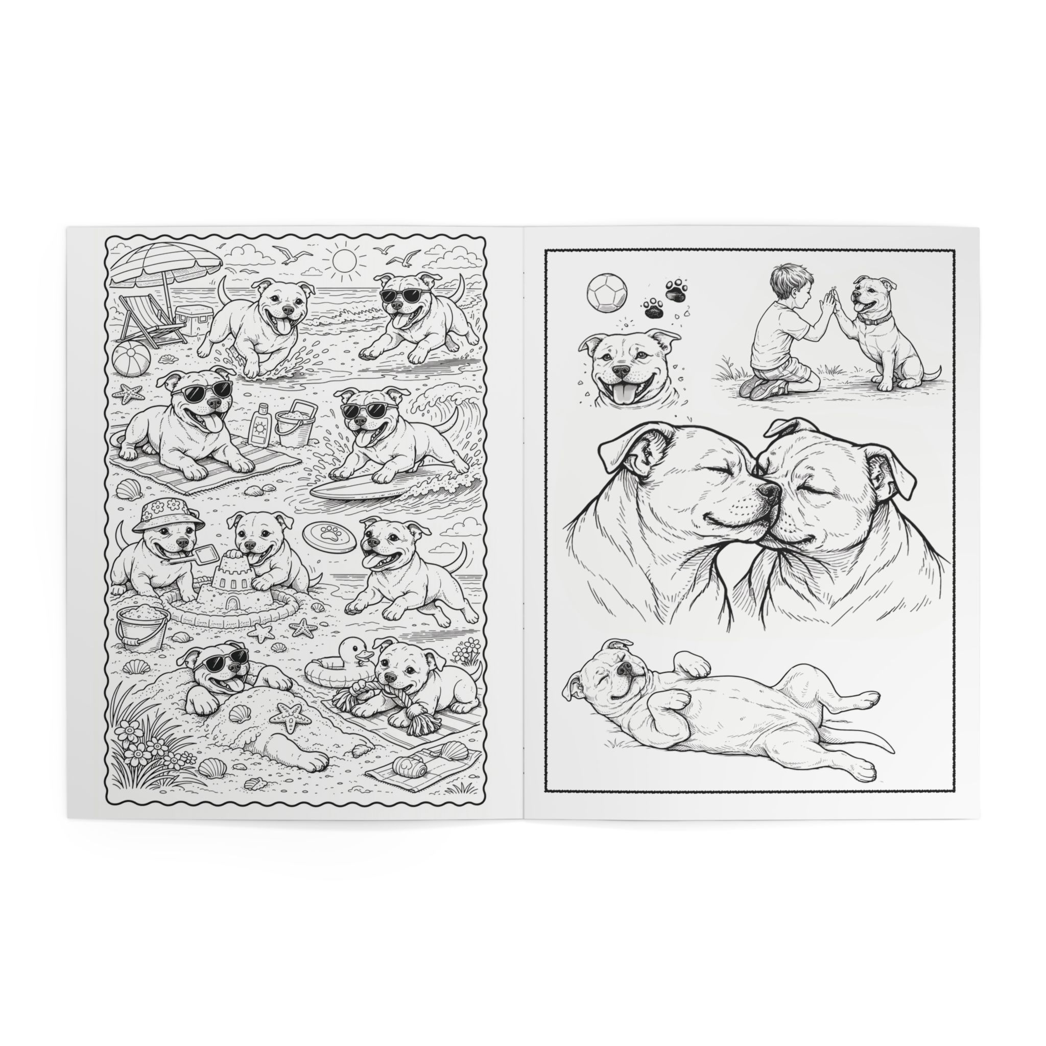 Staffordshire Bull Terrier Coloring Book - Image 7
