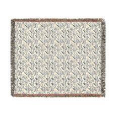 Stafford toile pattern Woven Blanket