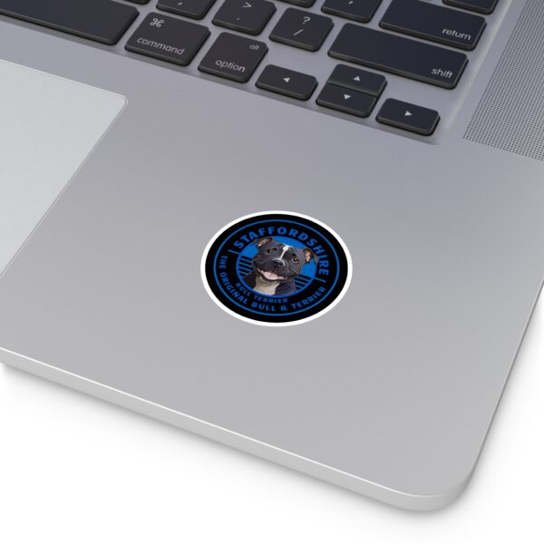 The Original Bull and Terrier bb Round Stickers, IndoorOutdoor - Image 5
