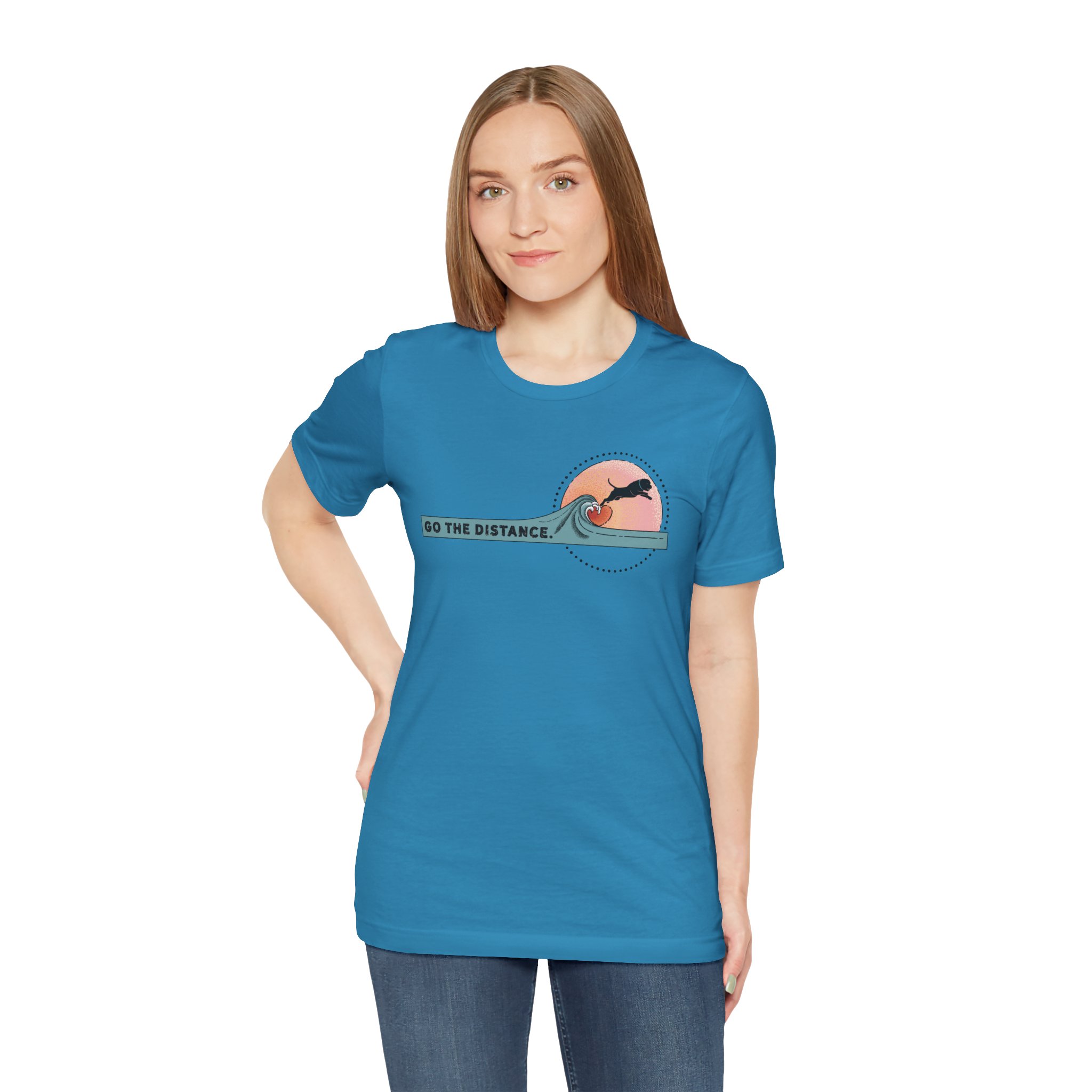Stafford Dock Diving Unisex Jersey Short Sleeve Tee - Image 41