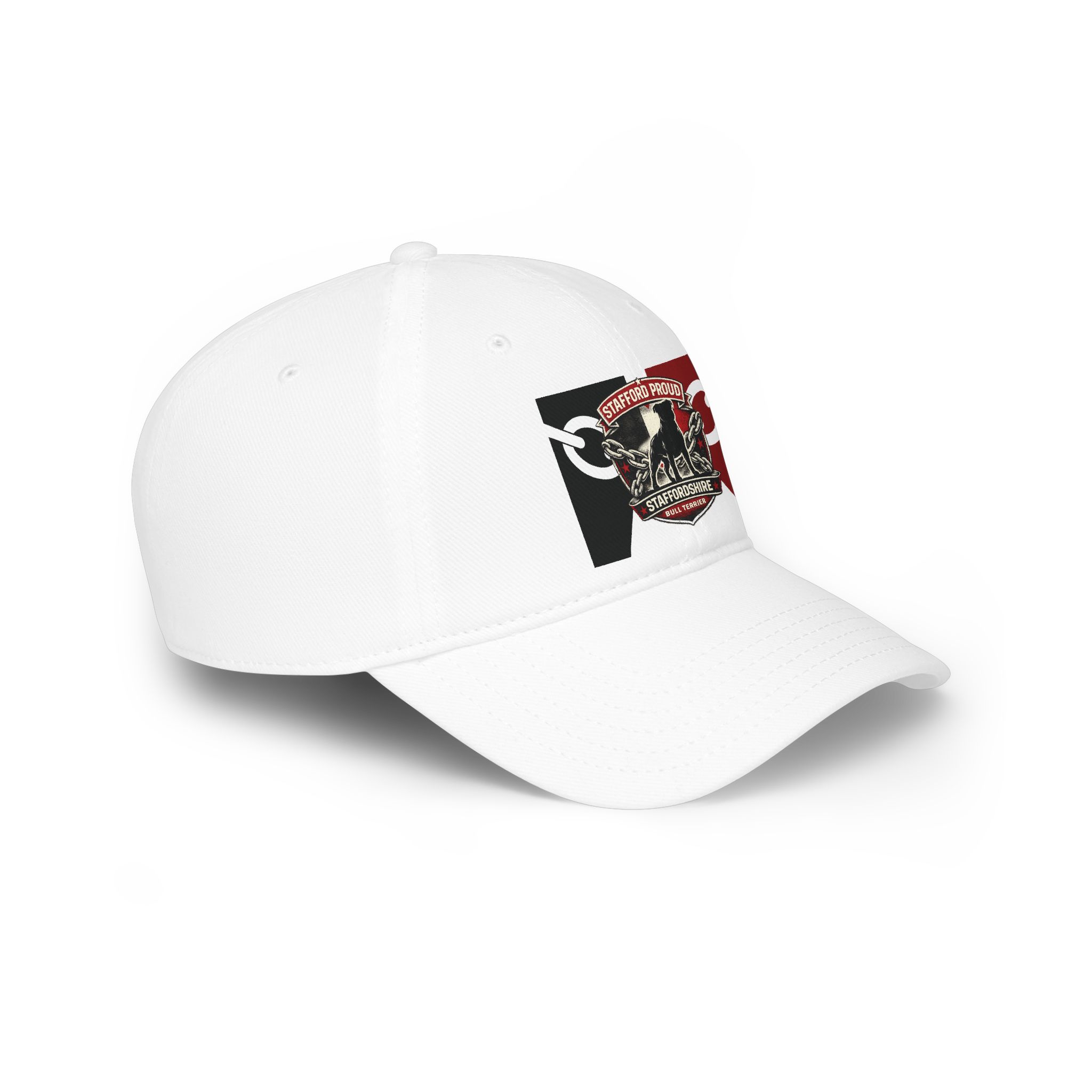 Stafford Proud Black Country Flag Baseball Cap - Image 8