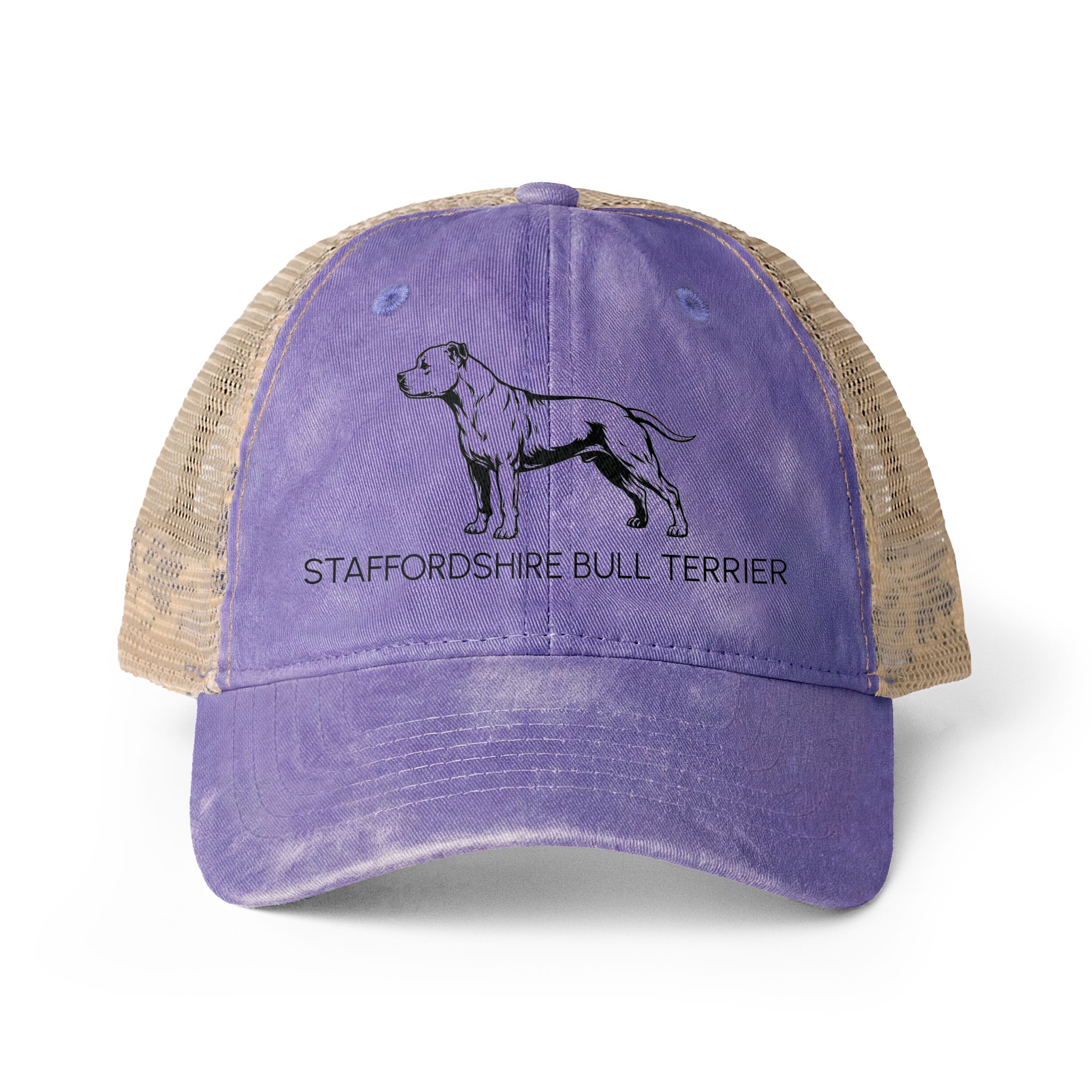 STAFFORD Women's Washed Mesh-Back Cap with pattern under bill - Image 15
