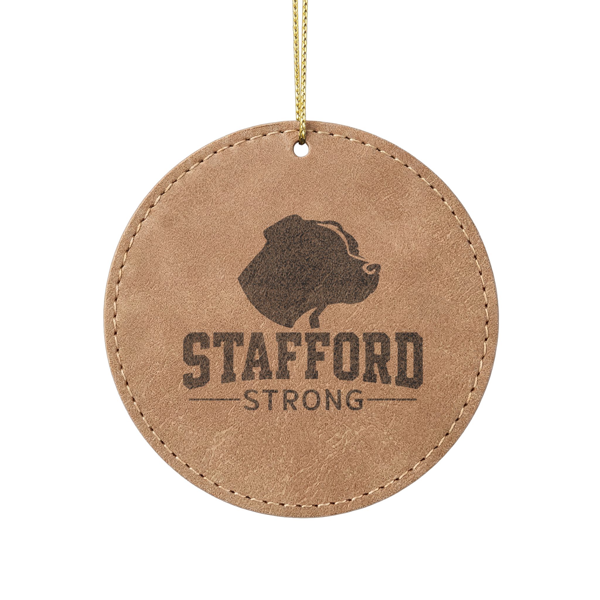 Stafford Strong Leatherette Ornament, 3 Shapes (Engraving) - Image 15
