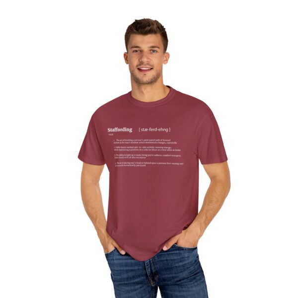 Staffording definition Unisex Garment-Dyed T-shirt - Image 44