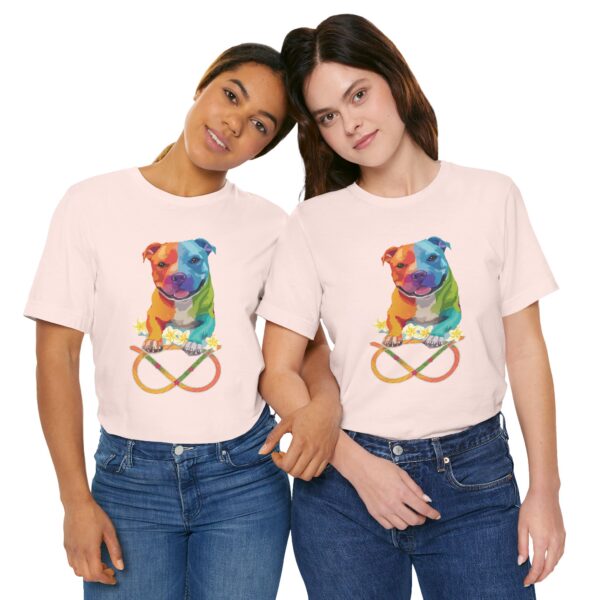 Colorful Stafford with knot Tee - Image 10