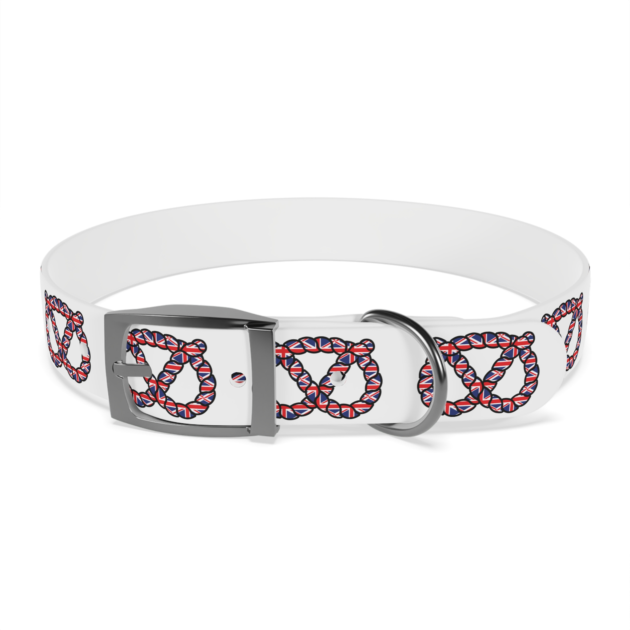 Stafford Knot Union Jack Dog Collar - Image 22