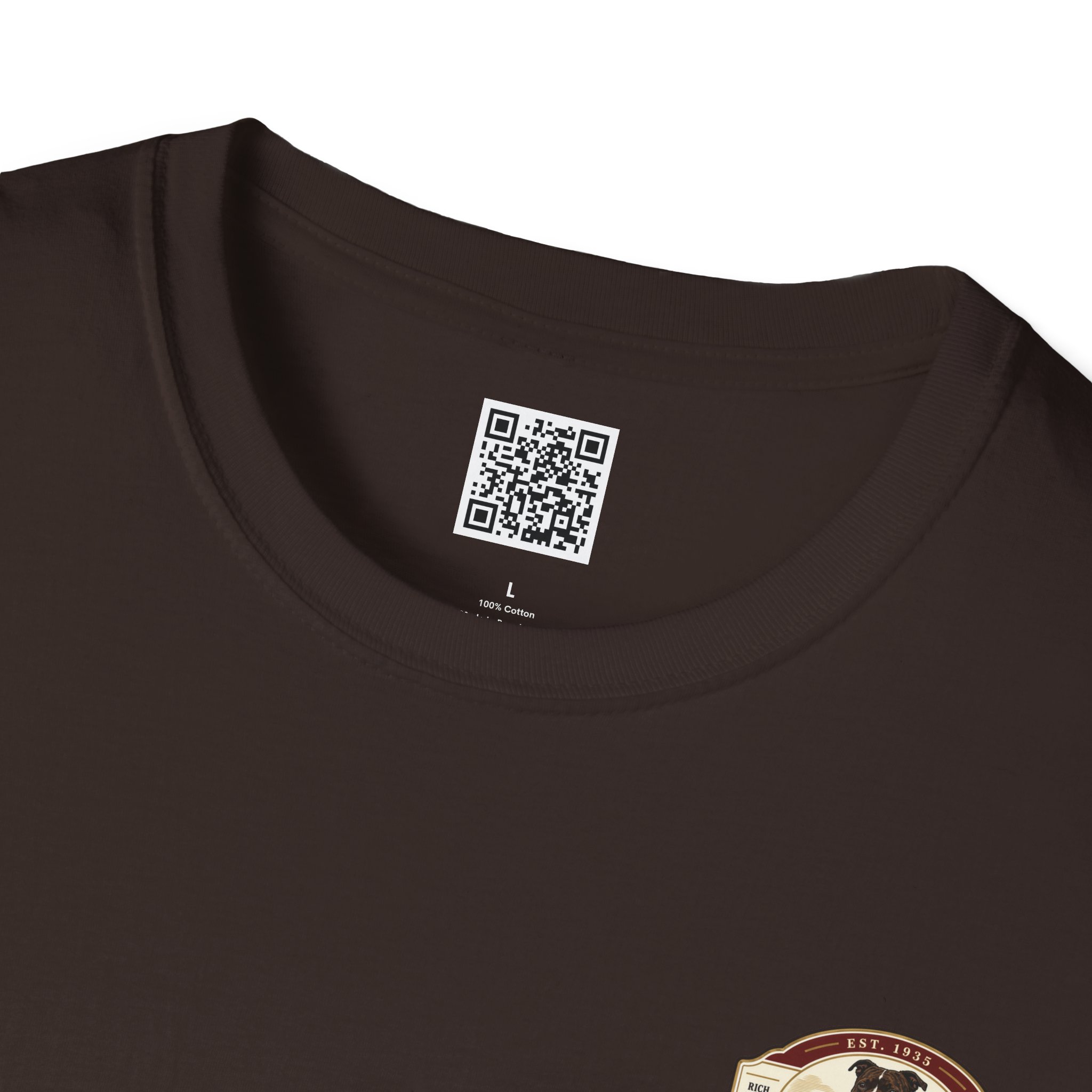 Vintage Beer Label - Stafford Softstyle T-Shirt - Image 4