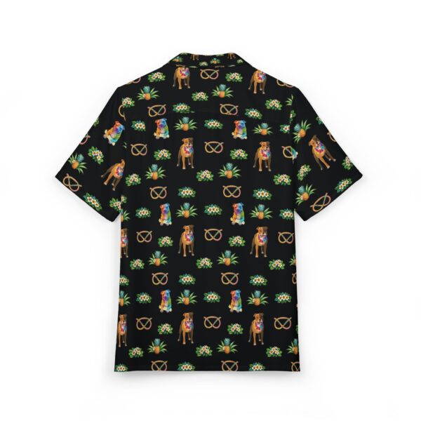 Hawaiian Stafford Button-Down Shirt (black) - Image 2