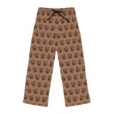 Red Stafford Head Big Collar Pajama Pants