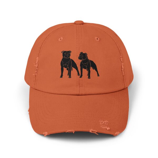 Stafford Minimalist Unisex Distressed Cap - Image 5