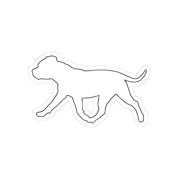 White Stafford Kiss-Cut Stickers - Image 4
