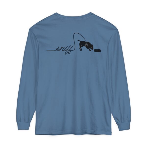 Stafford Nose Work Garment-dyed Long Sleeve T-Shirt - Image 3