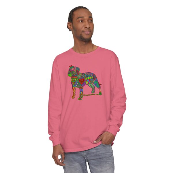 Colorful Stafford Garment-dyed Long Sleeve T-Shirt - Image 27