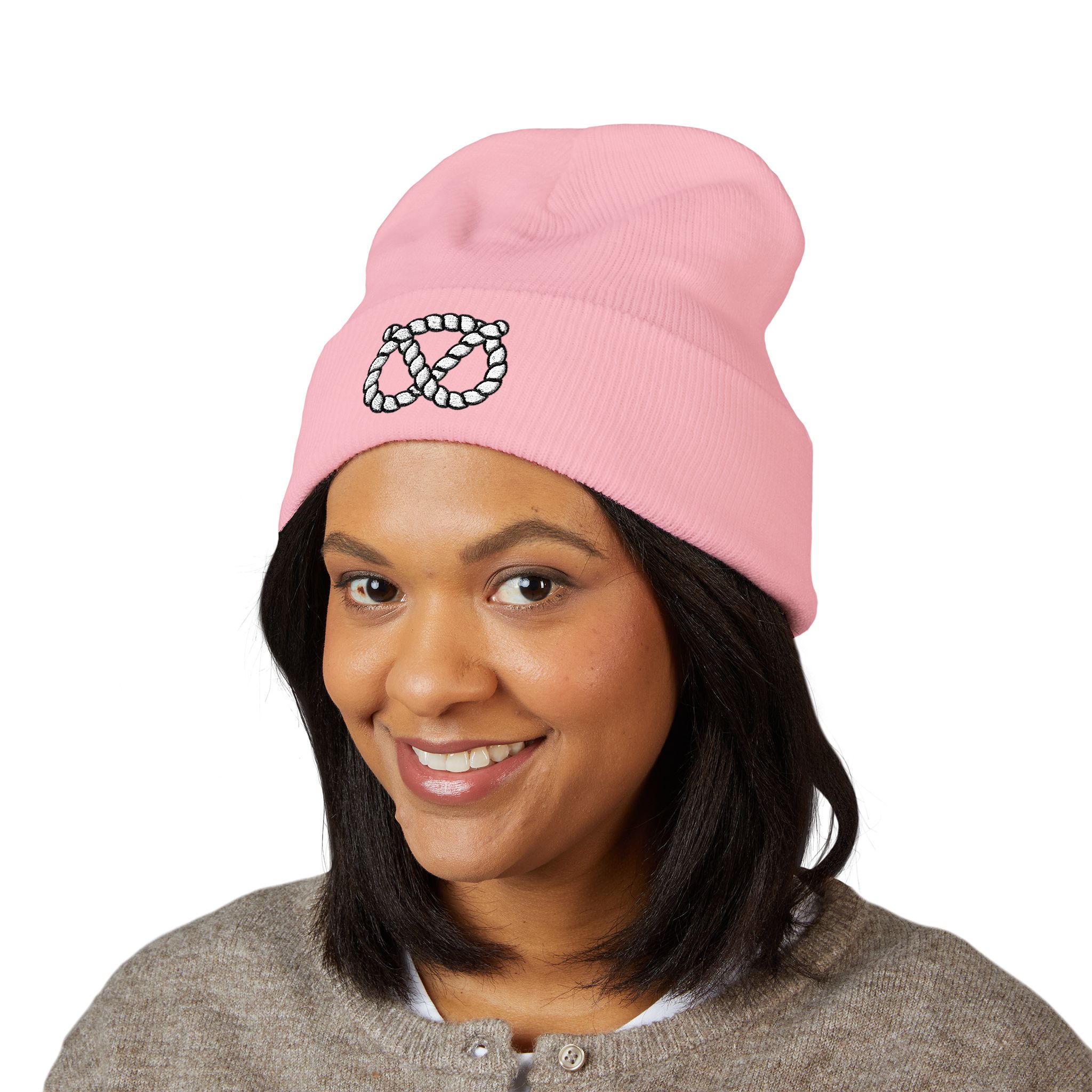 Classic Cuffed Stafford Knot Beanie (Embroidery) - Image 31