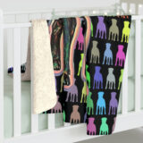 Painted Stafford Sherpa Fleece Blanket - Image 4