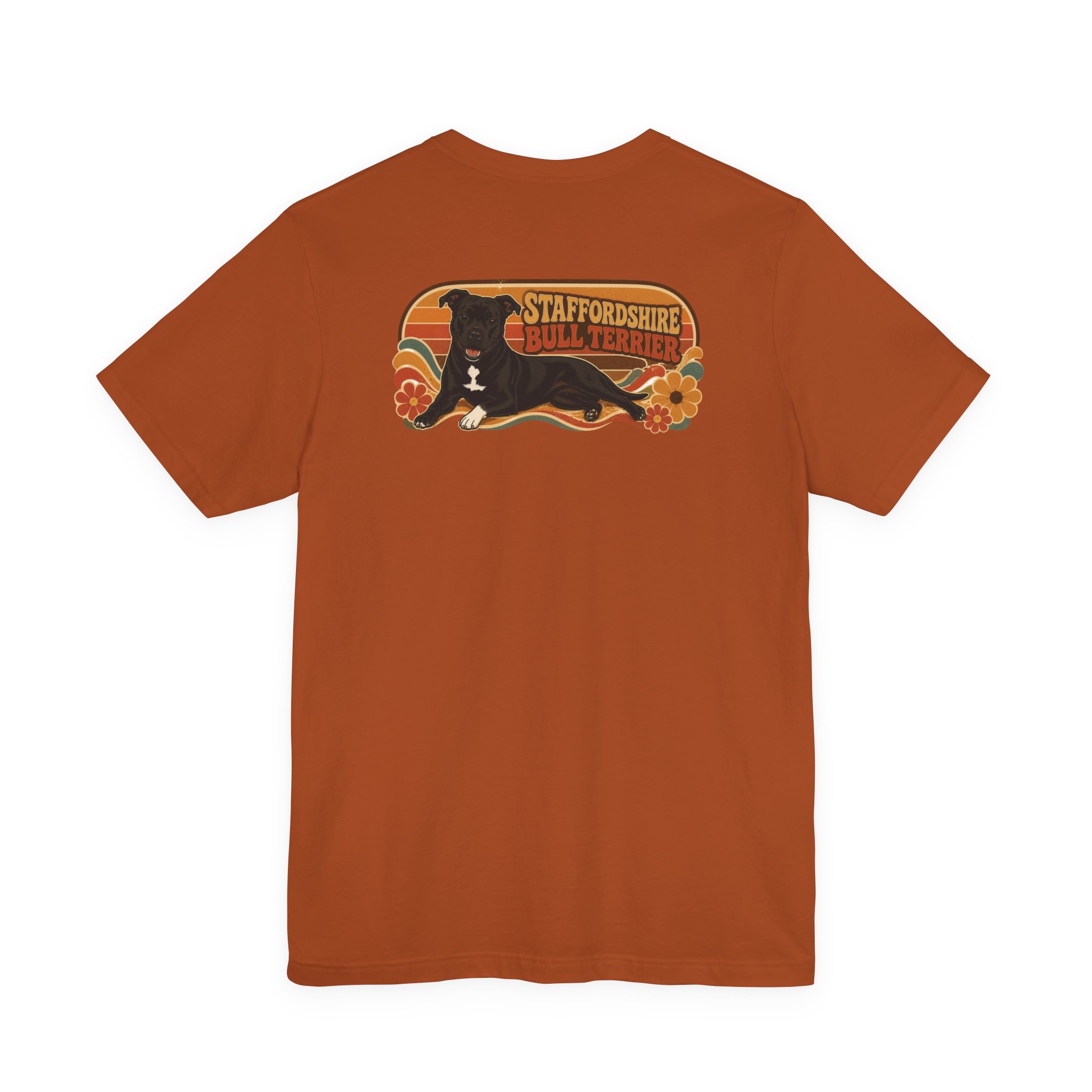 Stafford Puppy 70's style T‑Shirt by TSK - Image 6