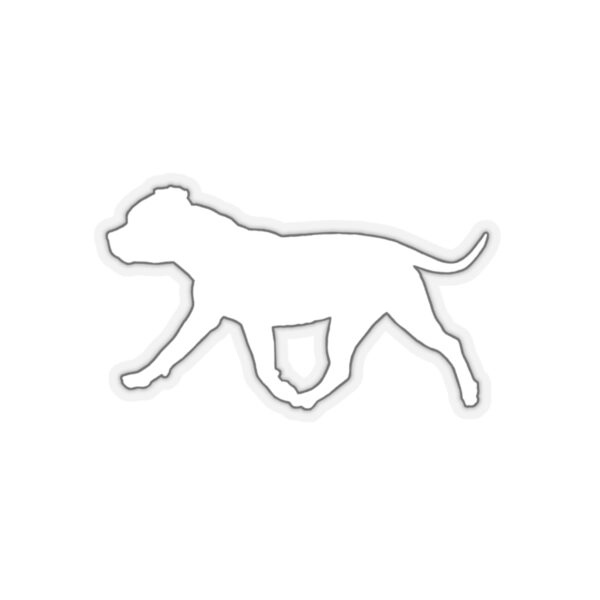 White Stafford Kiss-Cut Stickers - Image 7
