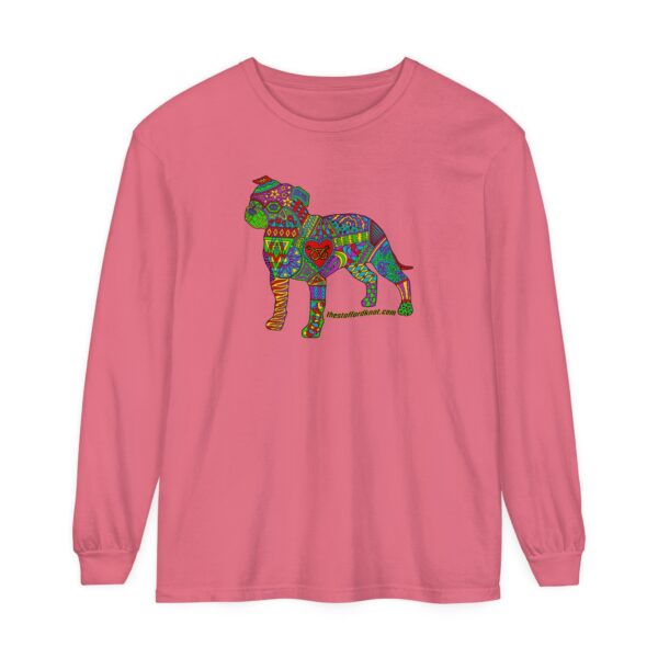 Colorful Stafford Garment-dyed Long Sleeve T-Shirt - Image 25