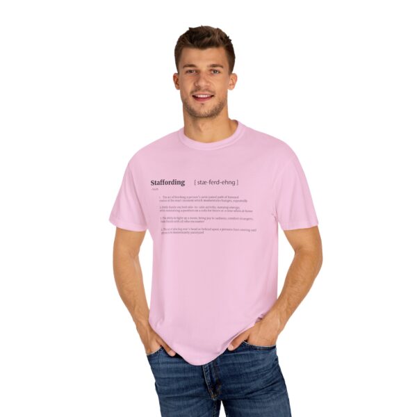 Staffording definition Unisex Garment-Dyed T-shirt - Image 24