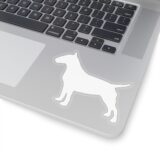 White Bull Terrier Kiss-Cut Stickers - Image 8