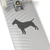 Bull Terrier silhouette Kiss-Cut Stickers - Image 5