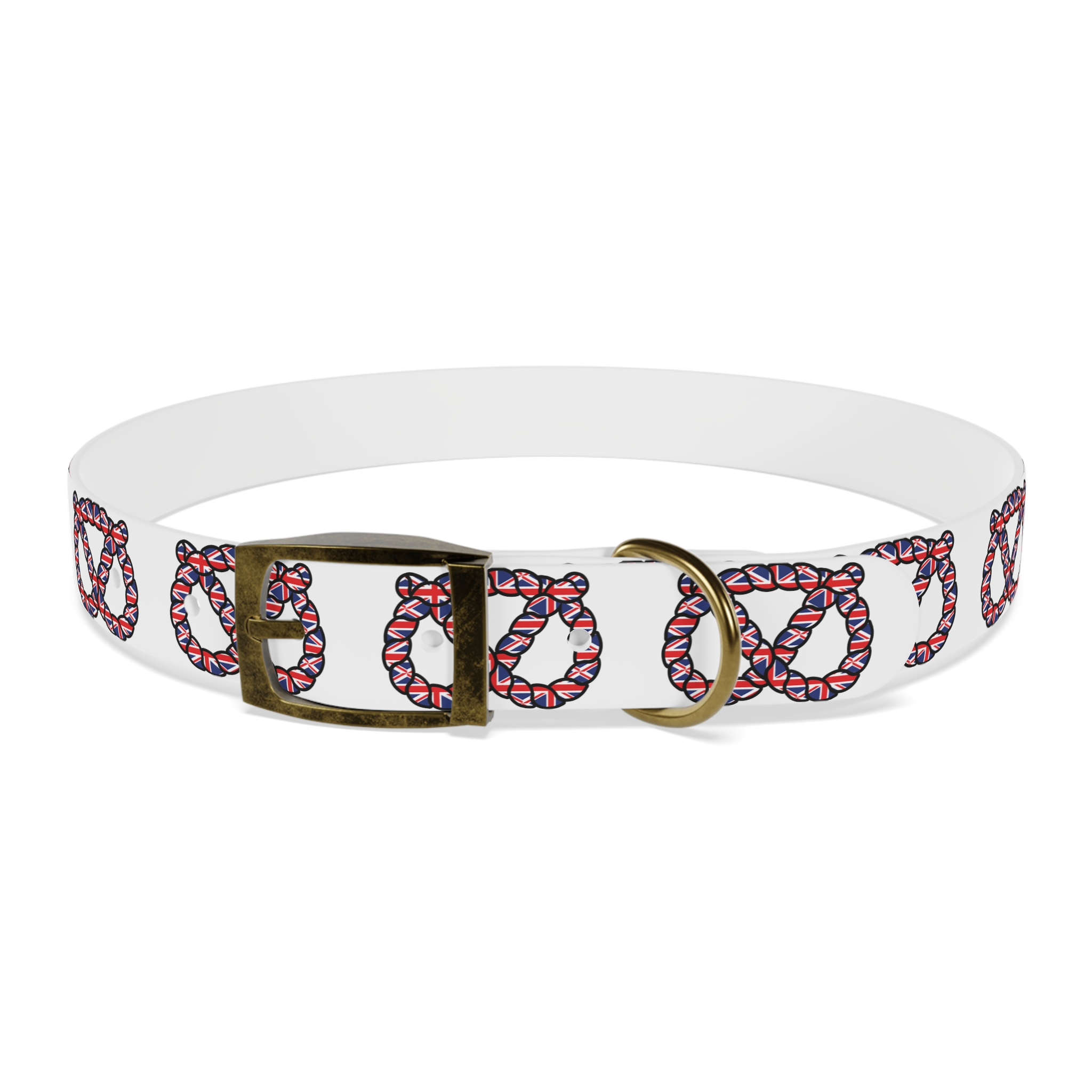 Stafford Knot Union Jack Dog Collar - Image 34