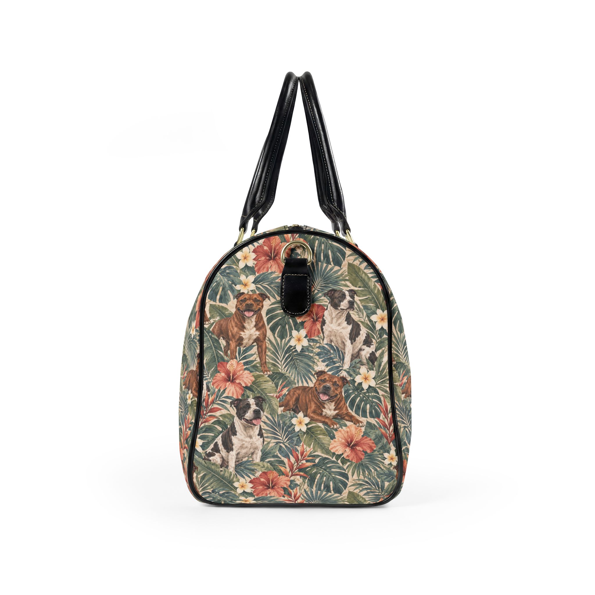 Faux Leather Travel Bag - Image 9