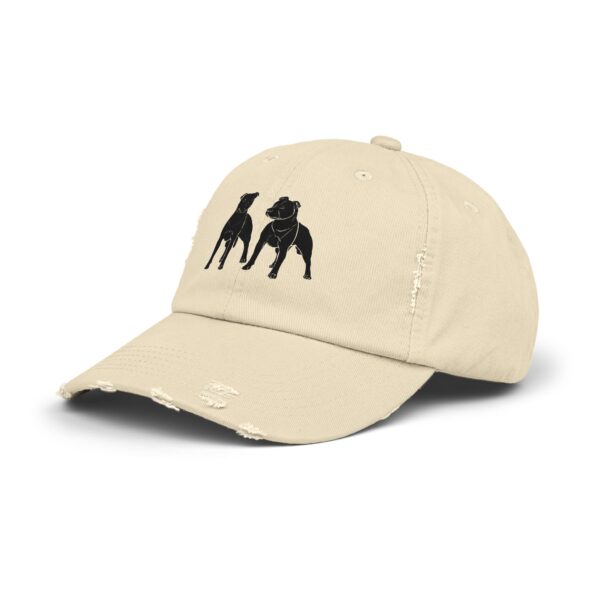 Stafford Minimalist Unisex Distressed Cap - Image 2