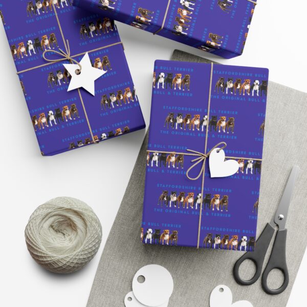 Multiple Staffords Gift Wrap Papers