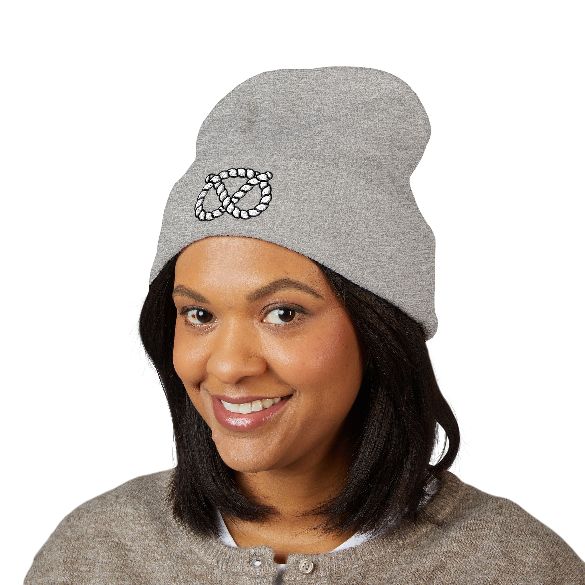 Classic Cuffed Stafford Knot Beanie (Embroidery) - Image 35