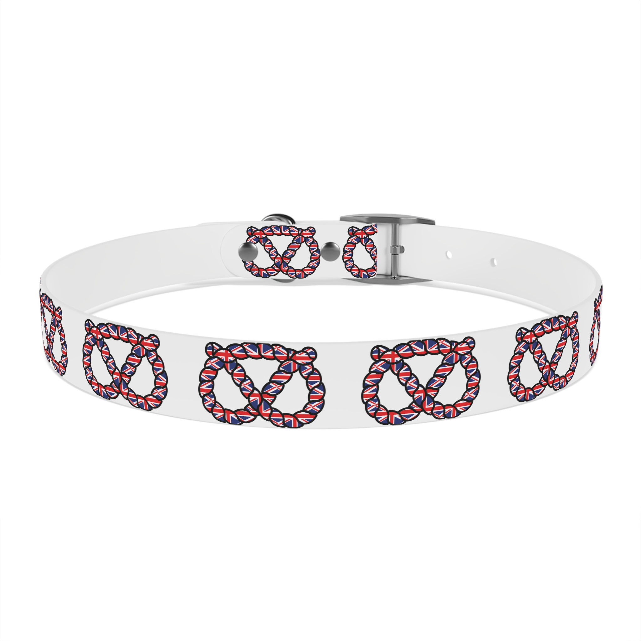 Stafford Knot Union Jack Dog Collar - Image 32