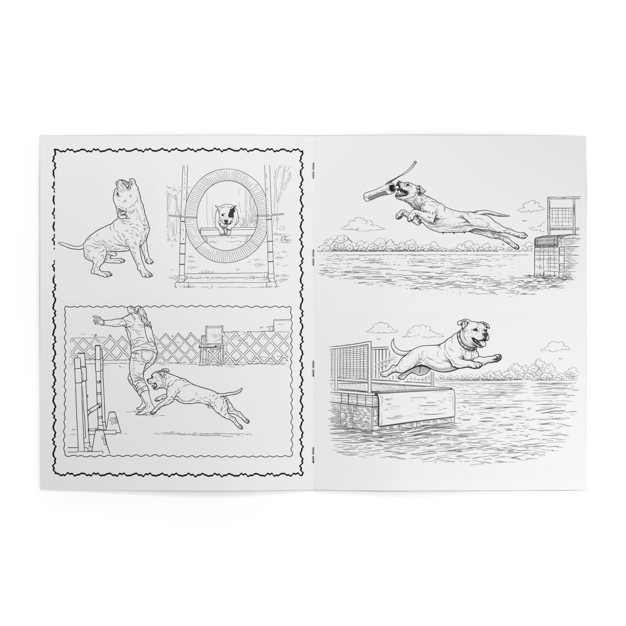 Staffordshire Bull Terrier Coloring Book - Image 8