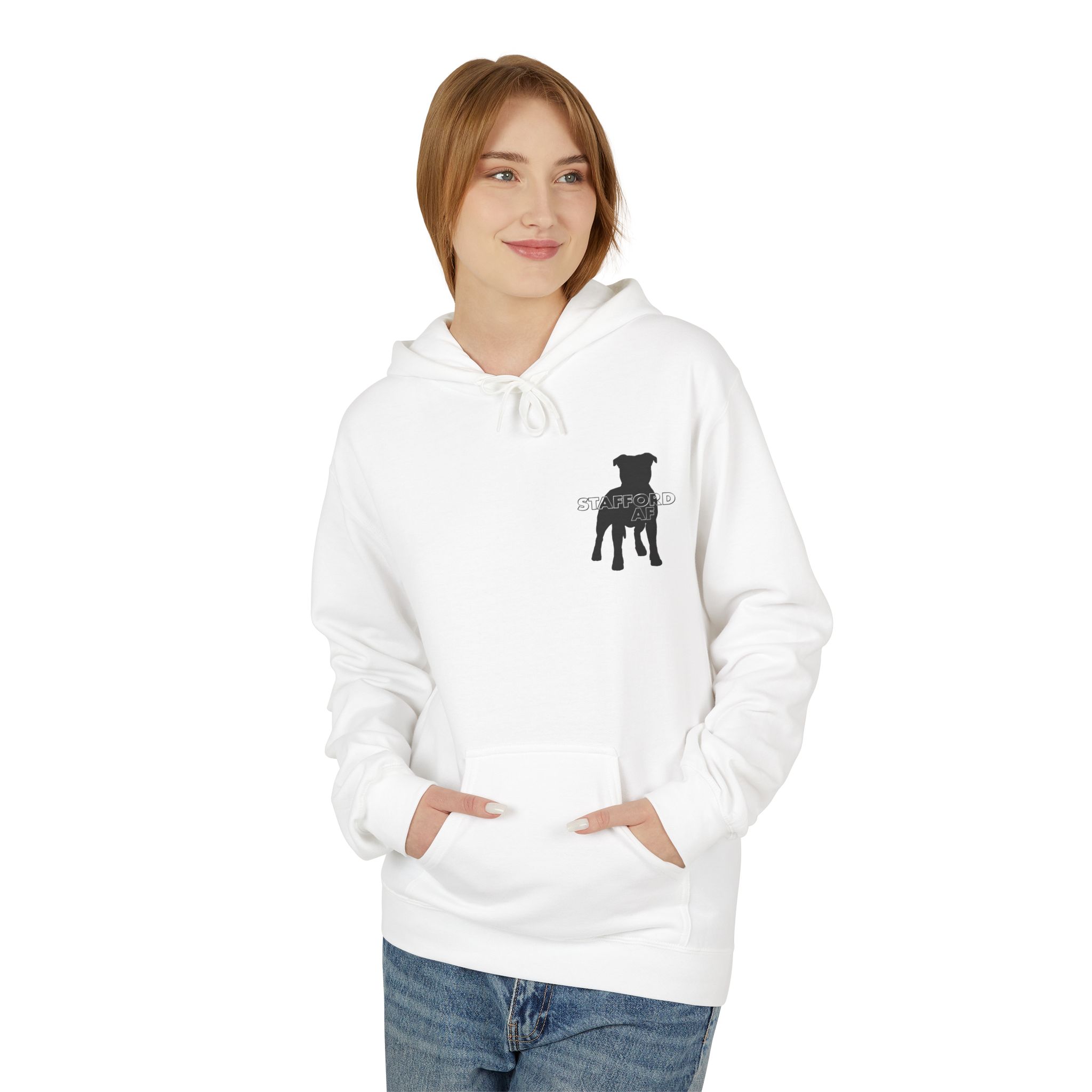 Stafford AF Unisex Heavy Blend™ Full Zip Hooded Sweatshirt - Image 7