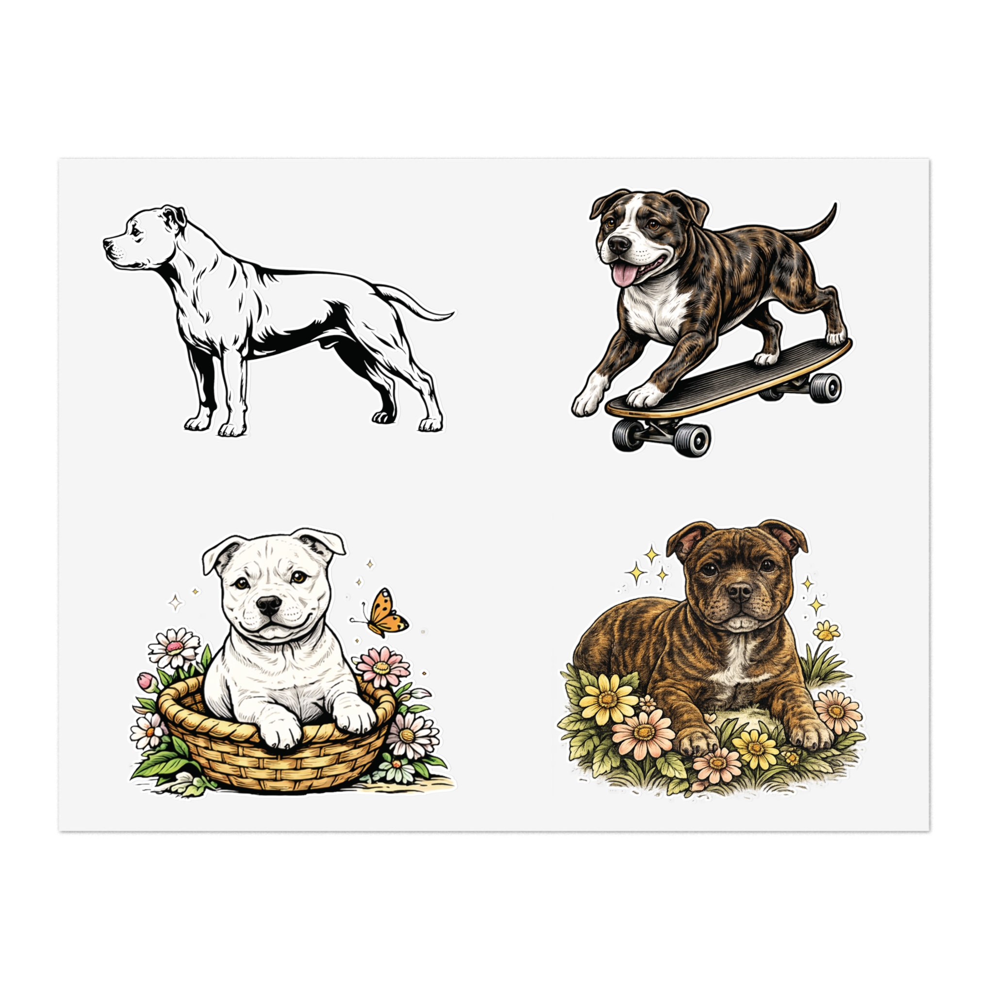 Stafford Sticker Sheet