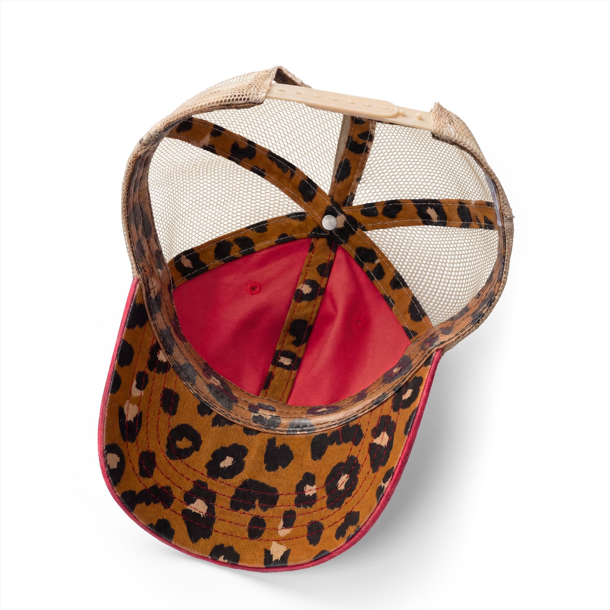 STAFFORD Women's Washed Mesh-Back Cap with pattern under bill - Image 10