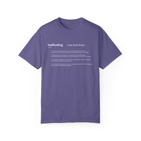 Staffording definition Unisex Garment-Dyed T-shirt - Image 37