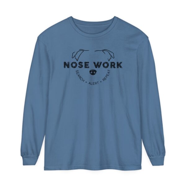 Stafford Nose Work Garment-dyed Long Sleeve T-Shirt