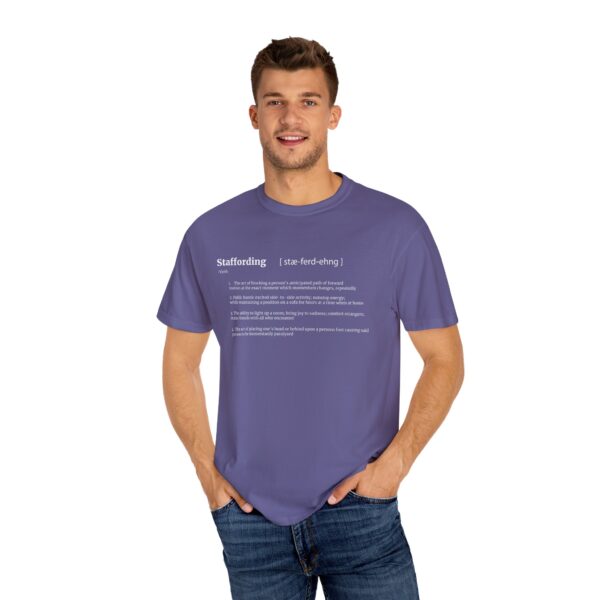 Staffording definition Unisex Garment-Dyed T-shirt - Image 40