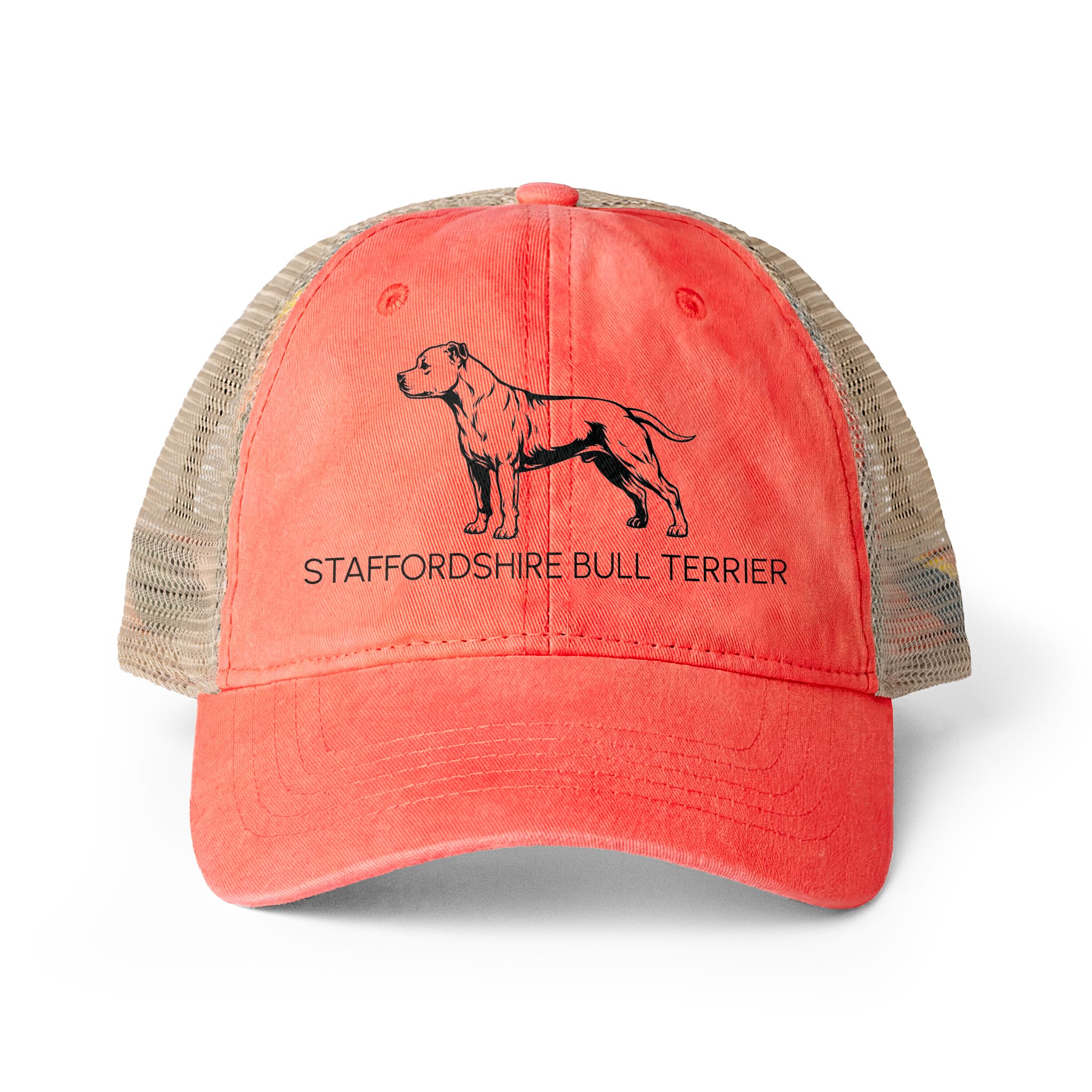 STAFFORD Women's Washed Mesh-Back Cap with pattern under bill - Image 13