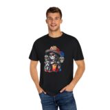 Stafford de Mayo Sugar Skull Unisex Garment-Dyed T-shirt - Image 4