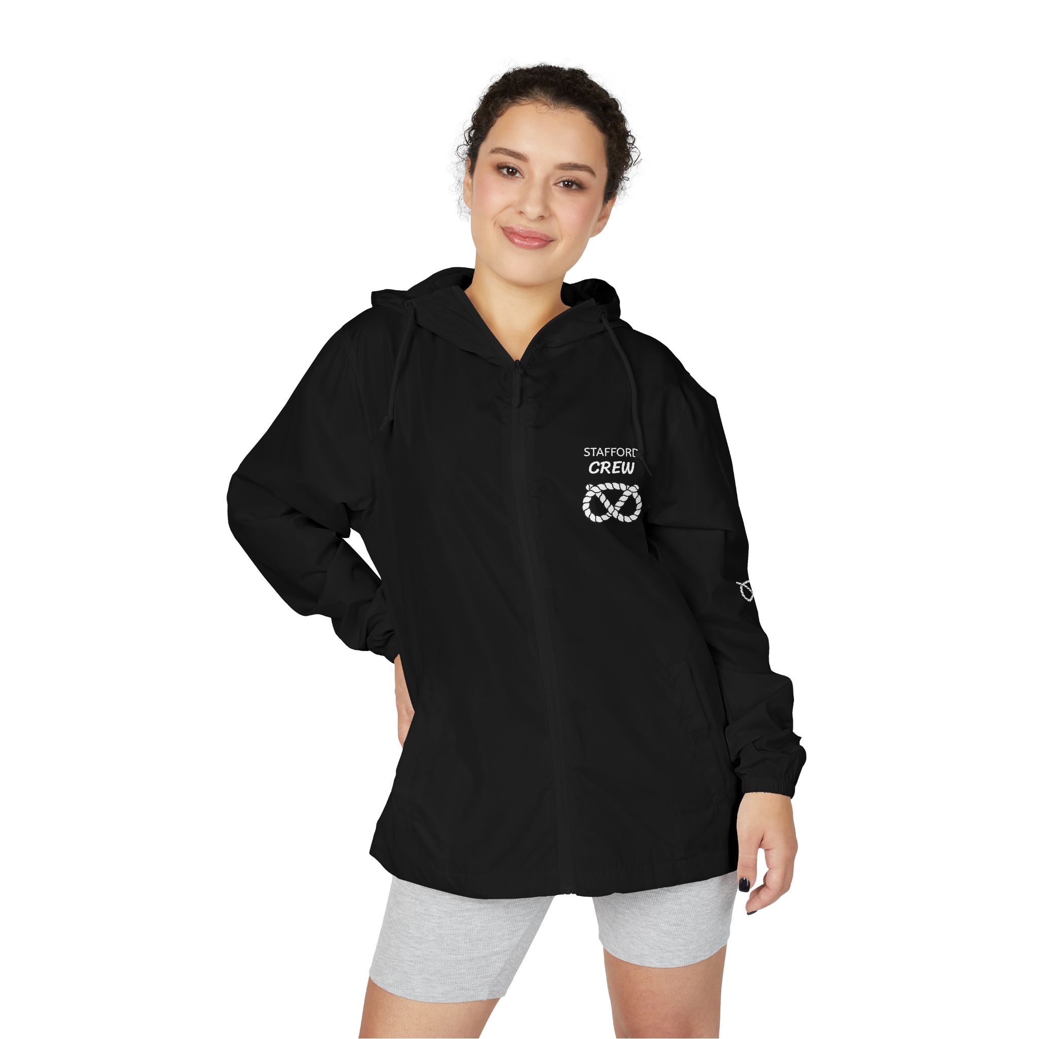 Stafford Crew Unisex Full-Zip Windbreaker Jacket - Image 16