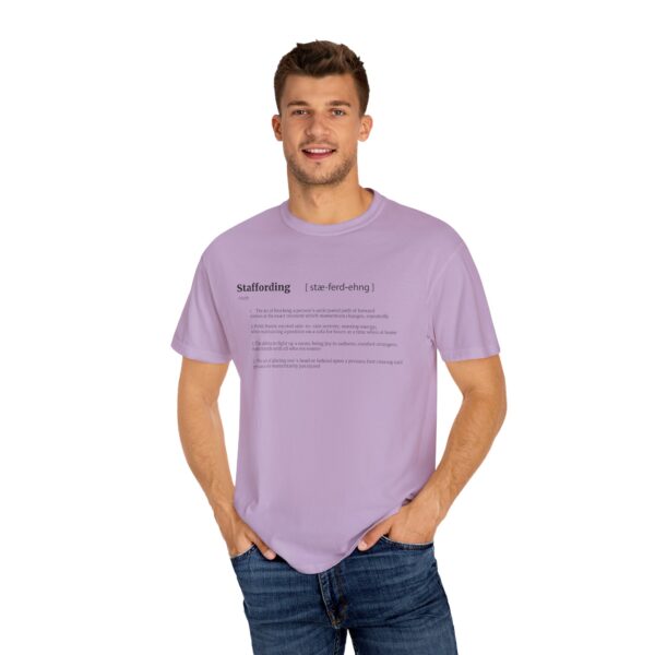 Staffording definition Unisex Garment-Dyed T-shirt - Image 20