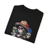 Stafford de Mayo Sugar Skull Unisex Garment-Dyed T-shirt - Image 3