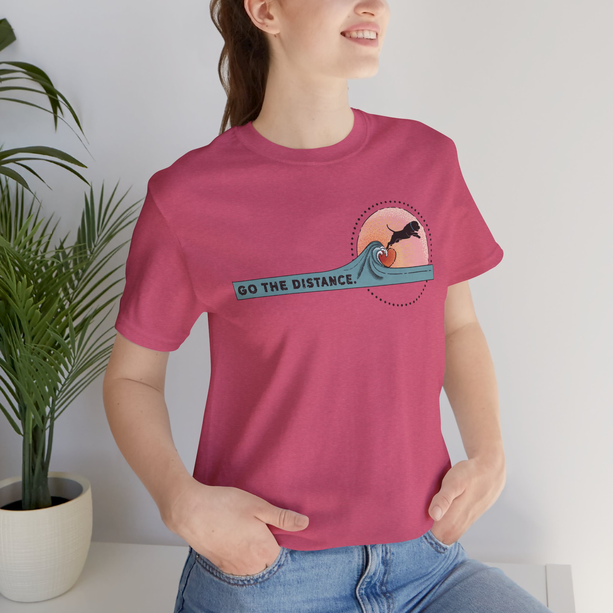 Stafford Dock Diving Unisex Jersey Short Sleeve Tee - Image 57
